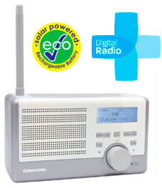GRUNDIG GDR730DABSOL DAB+ Rechargeable Solar Radio
